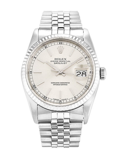 Mens Automatic 36 MM Rolex Datejust 16234 Replika r k Olcs n